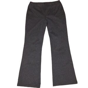 Express vintage Sz 3/4 short flare pants gray women’s